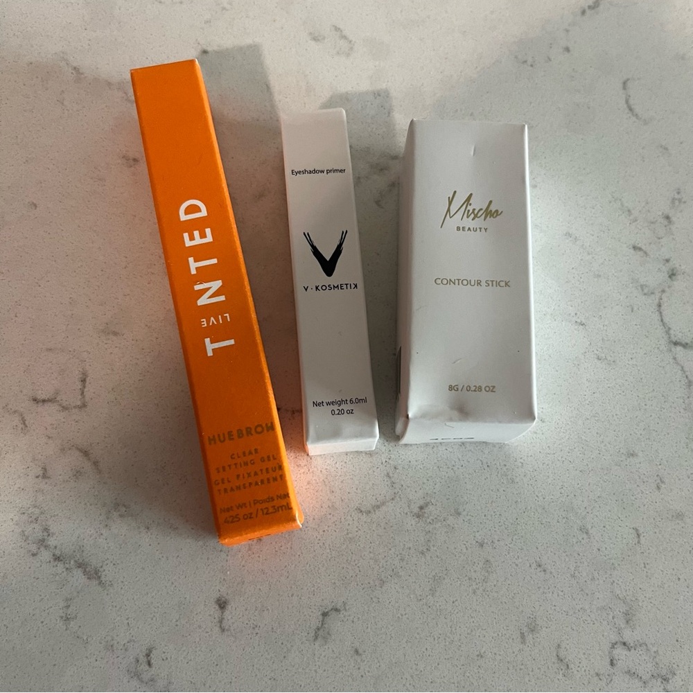 Live Tinted Eyebrow Gel, Contour Stick & primer! NEW!